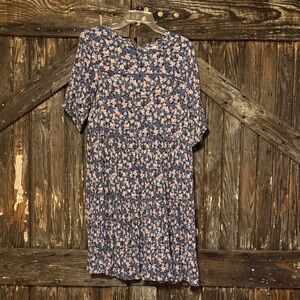 Knox Rose Blue and Pink Floral Dress